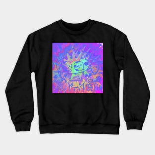 Dope Slluks face mask graffiti style illustration Crewneck Sweatshirt